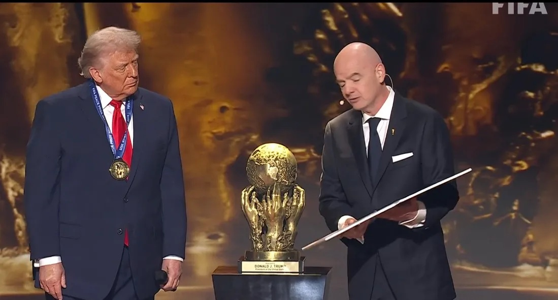 Trump confirma que pediu à Fifa para revisar cartão vermelho de Balogun