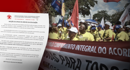 Moção de Apoio às Greves da Educação