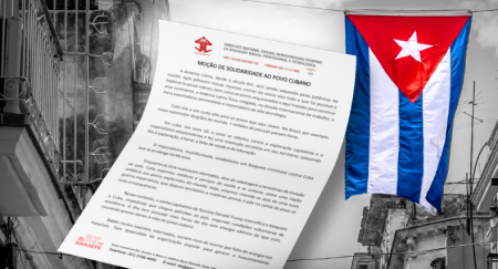 Moção de Solidariedade ao Povo Cubano
