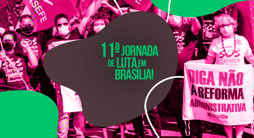 30/11 a 02/12: 11ª Jornada de Lutas em Brasília-DF