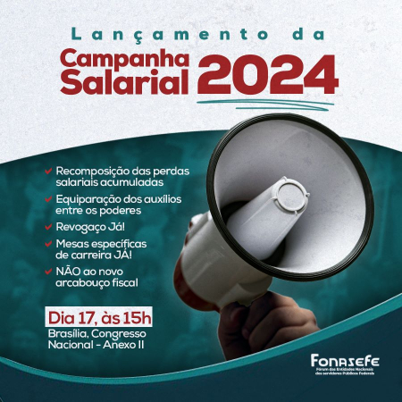 Campanha Salarial 2024 será lançada amanhã (17/05)